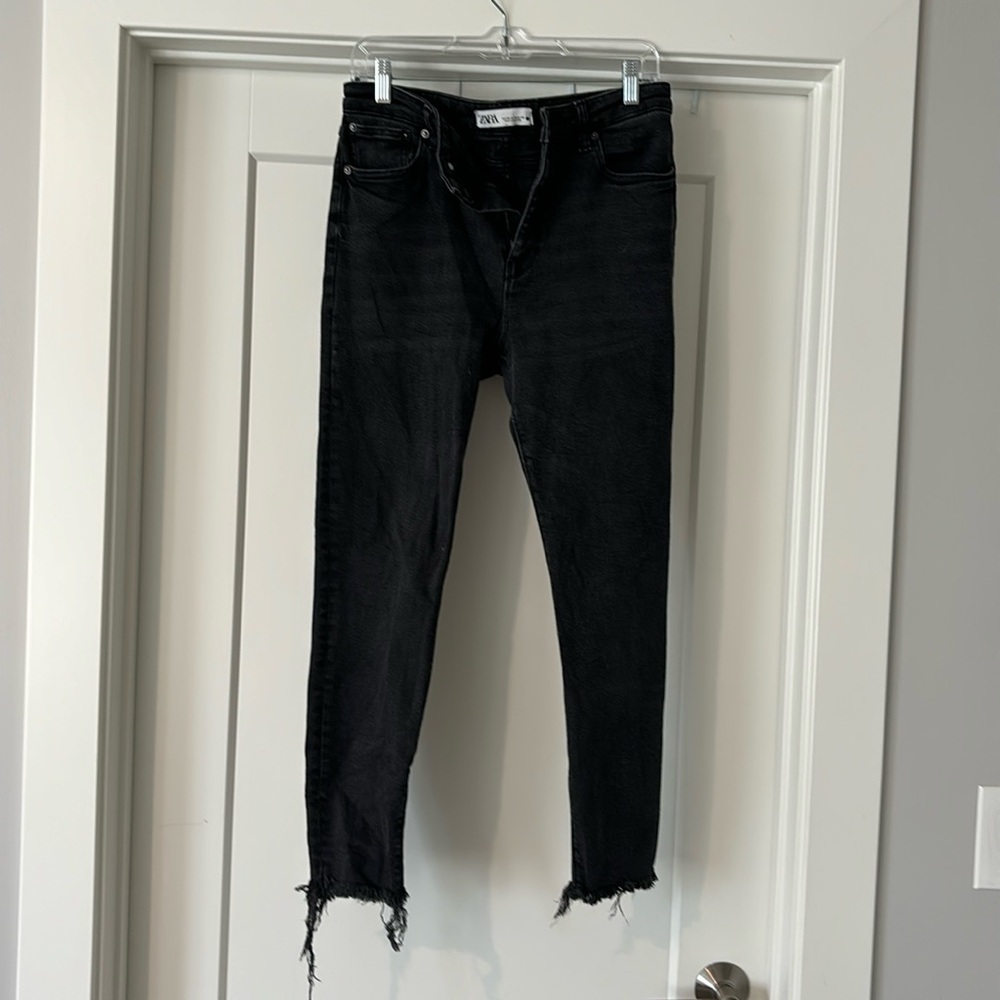Zara black Skinny Jeans Size 10